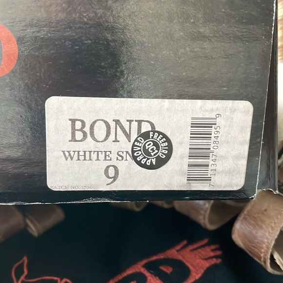 NWOT FREEBIRD WHITE SNAKE BOND BOOTIE SIZE 9 - Picture 11 of 12